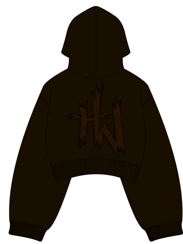 HW Org Zip Up Brown