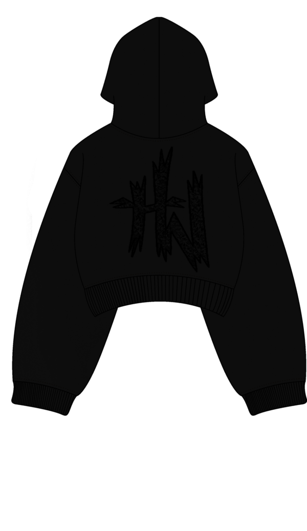 HW Org Zip Up Black